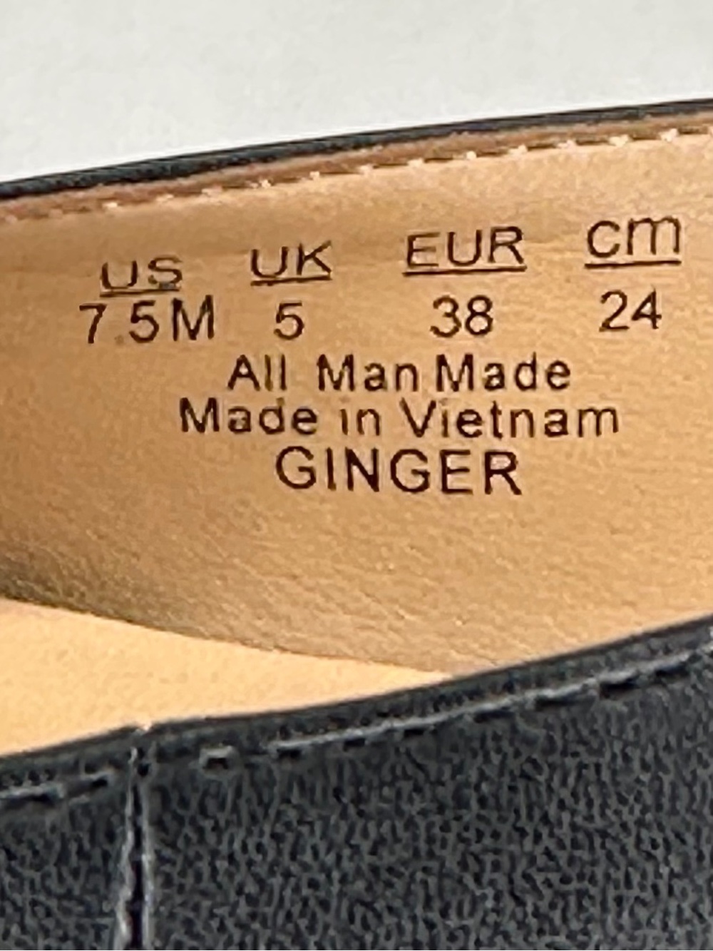 Naturalizer Ginger Black Slingback Shoes Pointed-Toe Low Heel Office
Sz 7.5 - Picture 8 of 9
